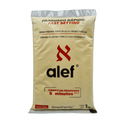 Alef Yeso Piedra Tipo III Fraguado Rápido