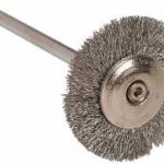 Cepillo de Cerdas de Alambre de Plata